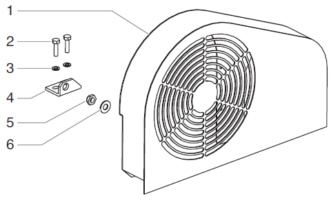 PowrTwin 8900GH Belt Guard Assembly Parts